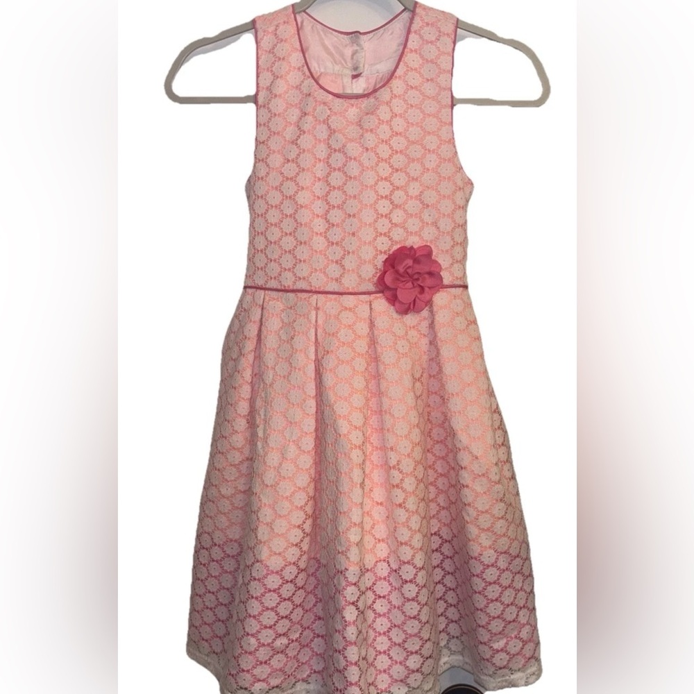 Jona Michelle Girls Dress Size 7 Puffs Out Spring Holiday Wedding Church